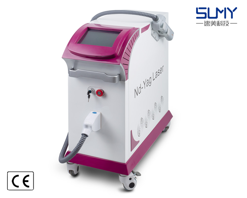 Hot sale 1320nm 1064nm 532nm beauty machine q-switched laser tattoo removal machine