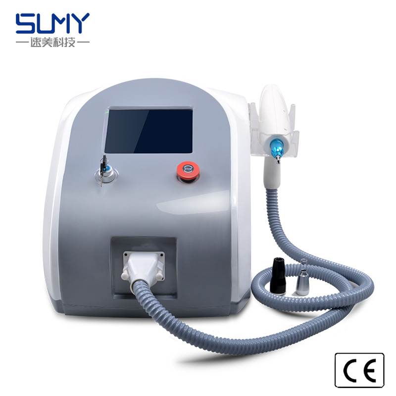 Portable Q Switched Nd Yag Laser Machine for Tattoo Removal
