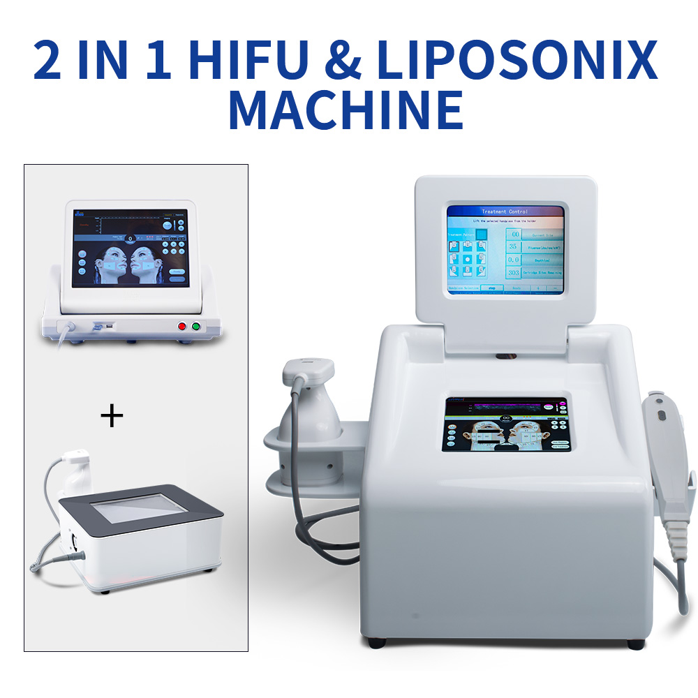 2 in1 Portable Loss Weight Hifu Laser Machine Skin Tightening Weight Loss Machine